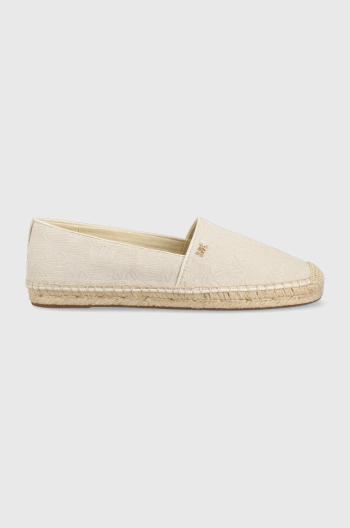 Espadrilky MICHAEL Michael Kors Kendrick béžová farba, 40S3KNFP1Y