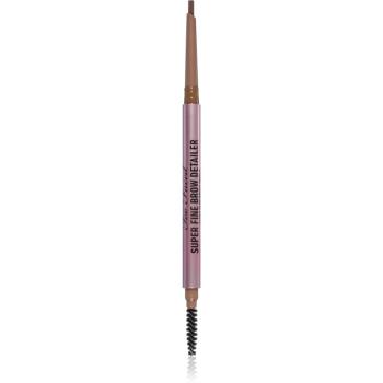 Too Faced Super Fine Brow Detailer Eyebrow Pencil dlhotrvajúca ceruzka na obočie odtieň Soft Brown 0,08 g