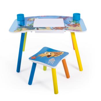 Detský stôl na kreslenie - sea