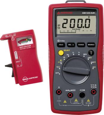 Digitálny multimeter Beha AMPROBE AM-520-EUR + tester batérií BAT-250-EUR