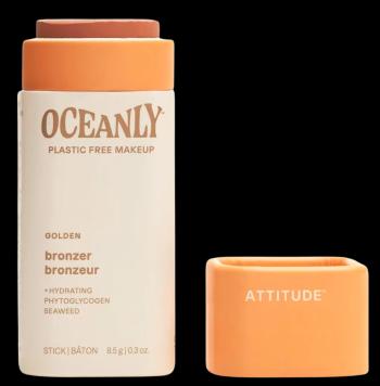 ATTITUDE Oceanly Tuhý bronzer - Golden 8.5 g