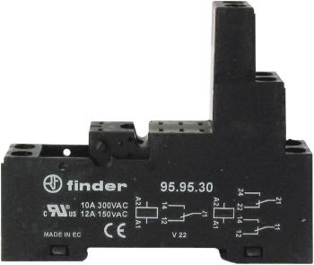 Finder 95.83.30 pätice pre relé  Vhodné pre sériu: Finder rad 40 Finder 40.31 (d x š x v) 75 x 15.5 x 42.7 mm  1 ks