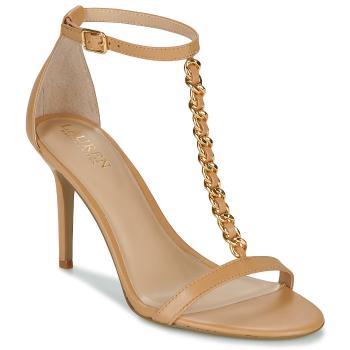 Lauren Ralph Lauren  KATE-SANDALS-HEEL SANDAL  Sandále Béžová