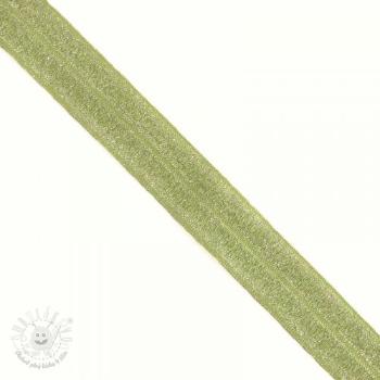 Lemovacia guma glitter 20 mm lime