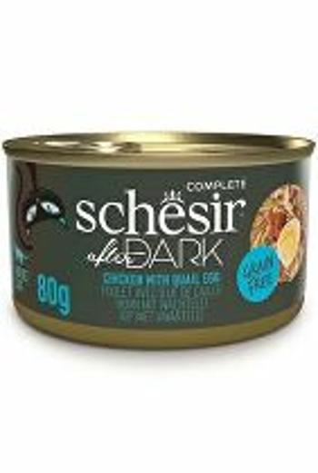 Schesir Cat Cons. After Dark Wholefood chicken/egg 80g + Množstevná zľava