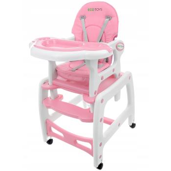 Jedálenská stolička Pinky 3v1  high chair