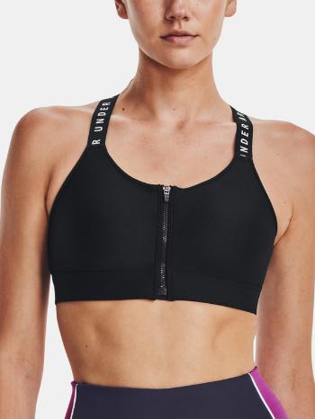 Under Armour UA Infinity High Bra Zip Podprsenka Čierna