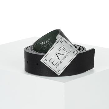 Emporio Armani EA7  TRAIN CORE ID REVERSIBLE BELT  Opasky Čierna