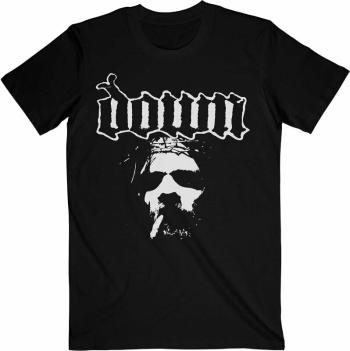 Down Tričko Face Black XL