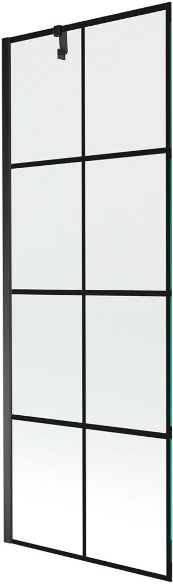 MEXEN/S - Next vaňová zástena FIX 70x150 cm, čierny dekor, czarny 895-070-000-00-77-70