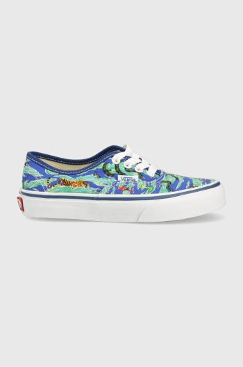 Strúhadlo Vans UY Authentic WILD DKBLU zelená farba