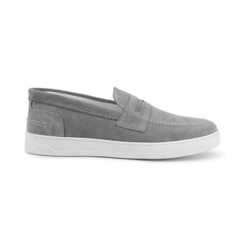 Duca Di Morrone  Enea - Suede Gray  Slip-on Šedá