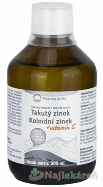 Natural Pharm Tekutý zinok Zn + Vitamín C 300 ml