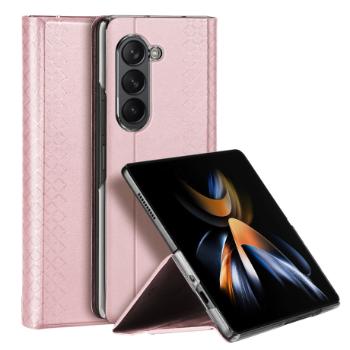 Dux Ducis Bril knižkové puzdro na Samsung Galaxy Z Fold 5 5G, ružové