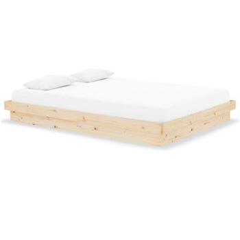 Rám postele masívne drevo 135 × 190 cm Double, 819947