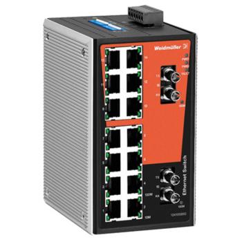 Weidmüller IE-SW-VL16T-14TX-2ST priemyselný ethernetový switch