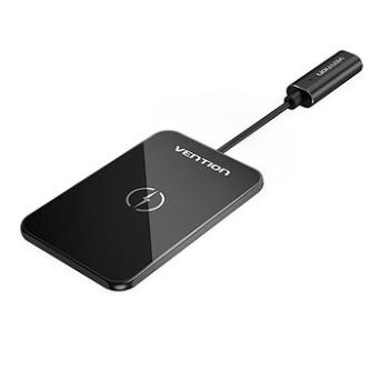 Vention Wireless Charger 15W Ultra Thin Mirrored Surface Type 0.05m Black (FGBBAG)