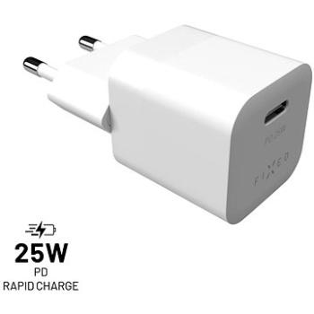 FIXED PD Rapid Charge Mini s USB-C výstupom a podporou PD 25 W biela (FIXC25M-C-WH)