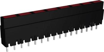 Signal Construct ZALS 080 LED séria 8-krát červená  (d x š x v) 40.8 x 3.7 x 9 mm