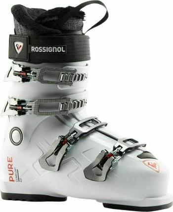 Rossignol Pure Comfort 60 W White/Grey 24,5 Zjazdové lyžiarky