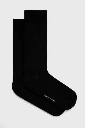 Ponožky Tiger Of Sweden pánske, čierna farba