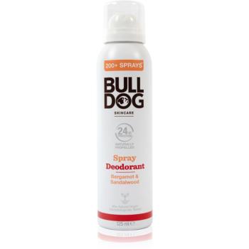 Bulldog Bergamot &Sandalwood Spray Deodorant dezodorant v spreji bez obsahu hliníka 125 ml