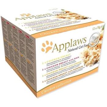 Applaws konzerva Cat multipack kurací výber 12× 70 g (5060333437374)