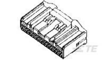 TE Connectivity 0.64/025 - Connectors0.64/025 - Connectors 1318747-1 AMP