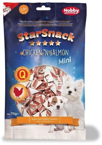 Nobby StarSnack Mini Soft mäkké maškrty kura + losos 70g