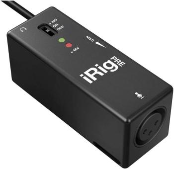 IK Multimedia iRig Pre 1-kanálový  mikrofónny predzosilňovač