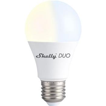 Shelly DUO, stmievateľná žiarovka 800 lm, závit E27, nastaviteľná teplota biele, WiFi (SHELLY-DUO)