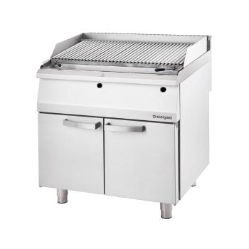   Lávový grill plynový Stalgast 800 „S“