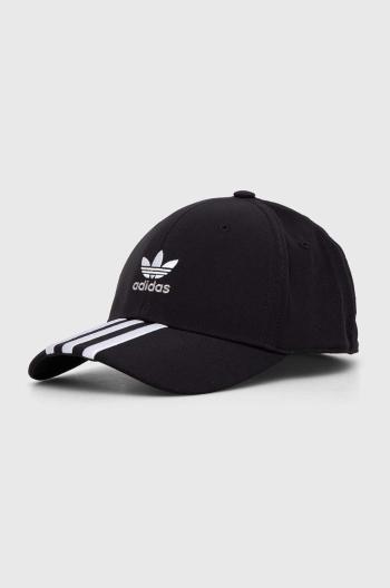 Šiltovka adidas Originals čierna farba, s nášivkou