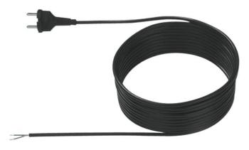Bachmann 240.187 napájací prepojovací kábel  čierna 6.30 m