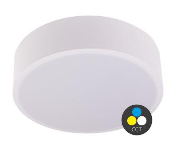 T-LED Biele LED stropné svietidlo guľaté 500mm 48W CCT 105445