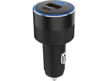 Sandberg USB nabíječka do auta, 3v1 130W USB-C PD