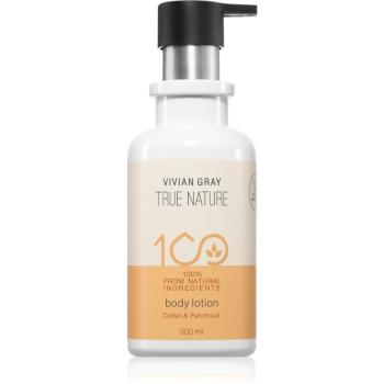 Vivian Gray True Nature Cedar & Patchouli výživné telové mlieko 300 ml