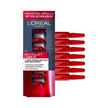 L'oréal  Peeling Effect Ampoules 7-Day Cure Revitalift Laser X3  Špecifická starostlivosť pre problémovú pleť Other