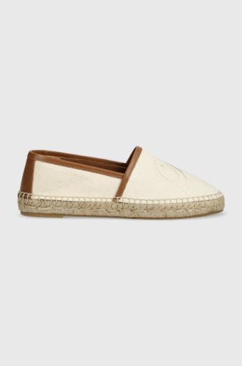 Espadrilky Weekend Max Mara Certo 2355210734600 béžová farba