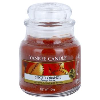 Yankee Candle Spiced Orange vonná sviečka Classic stredná 104 g