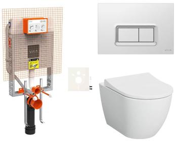 Cenovo zvýhodnený závesný WC set VitrA na zamurovanie + WC VitrA Nuo SIKOVIZNUO680