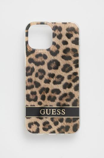 Puzdro na mobil Guess Iphone 13 Mini 5,4'' hnedá farba