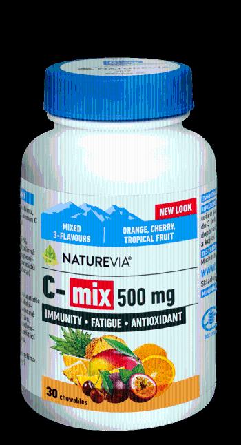 NatureVia C-mix 500 mg 30 pastiliek