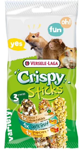 Maškrta Versele Laga Crispy Sticks - pečené tyčinky 3 príchute 160g