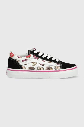 Detské tenisky Vans UY Old Skool LOVE BLKPK