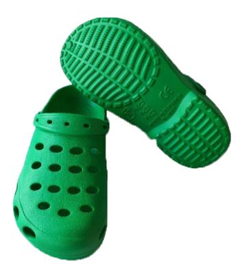 FLAMESHOES DETSKA OBUV VEL. 23 GREEN F005