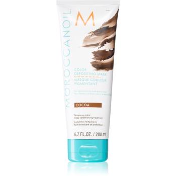 Moroccanoil Color Depositing jemná vyživujúca maska bez permanentných farebných pigmentov Cocoa 200 ml