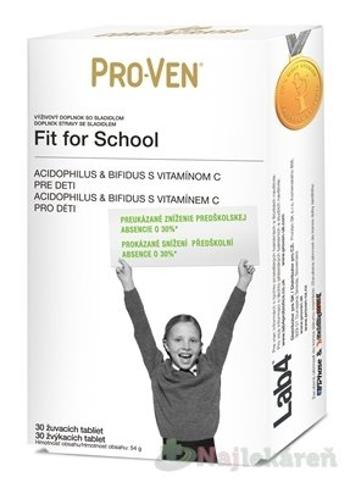 Pro-Ven Fit for School žuvacie tablety 30 ks