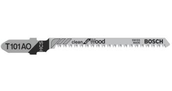 Bosch Accessories 2608630031 Jigsaw blade T 101 AO Clean for Wood 5 ks