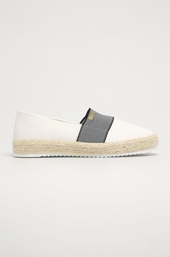 Espadrilky Big Star biela farba, na platforme